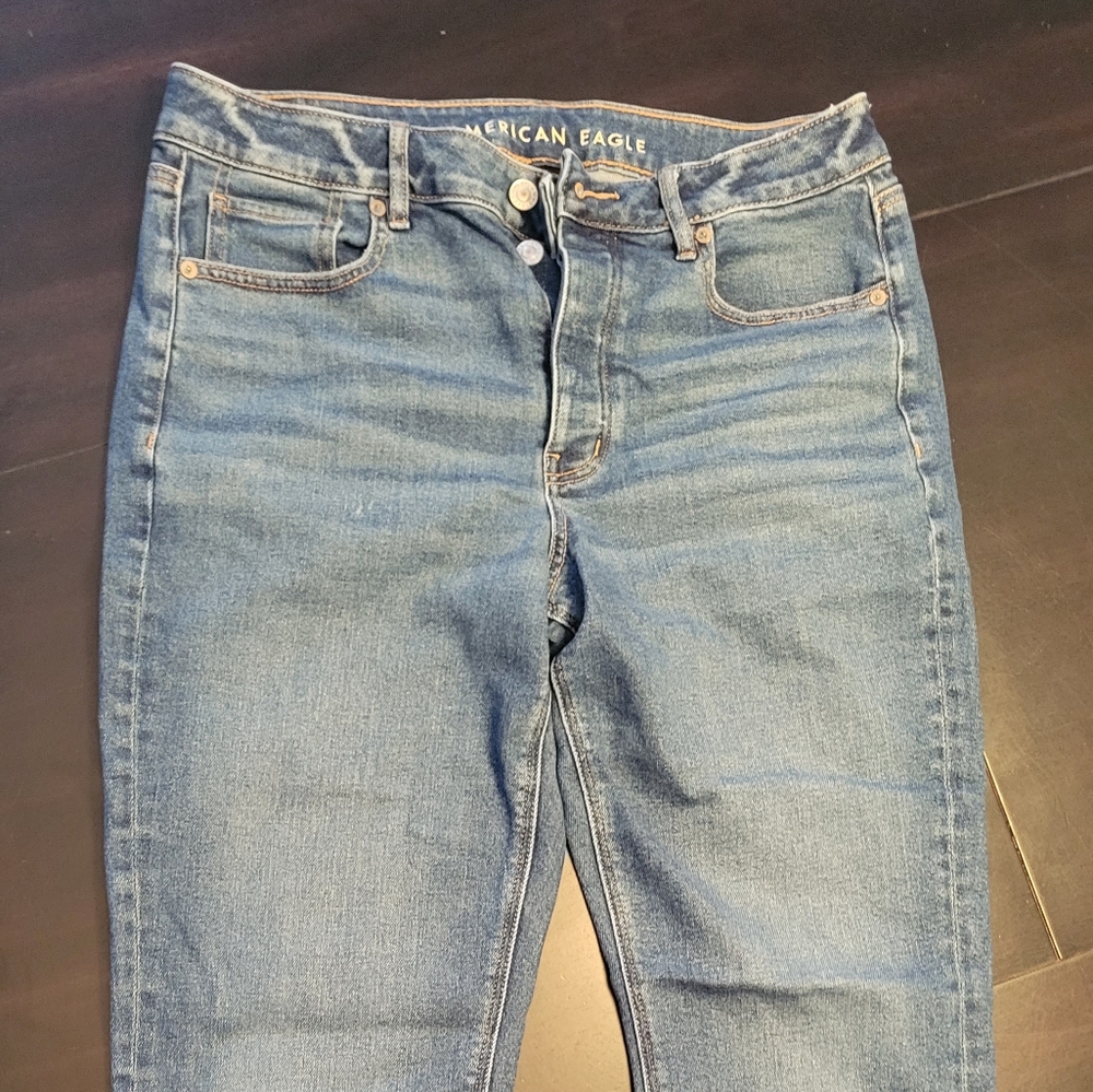 AE midrise boyfriend jeans size 10 regular